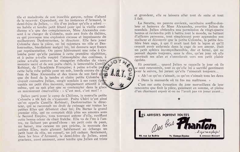Les programmes de Théatre de l\