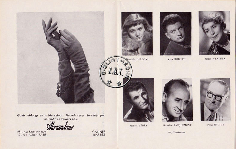 Les programmes de Théatre de l\