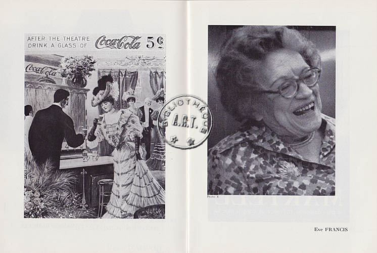 Les programmes de Théatre de l\