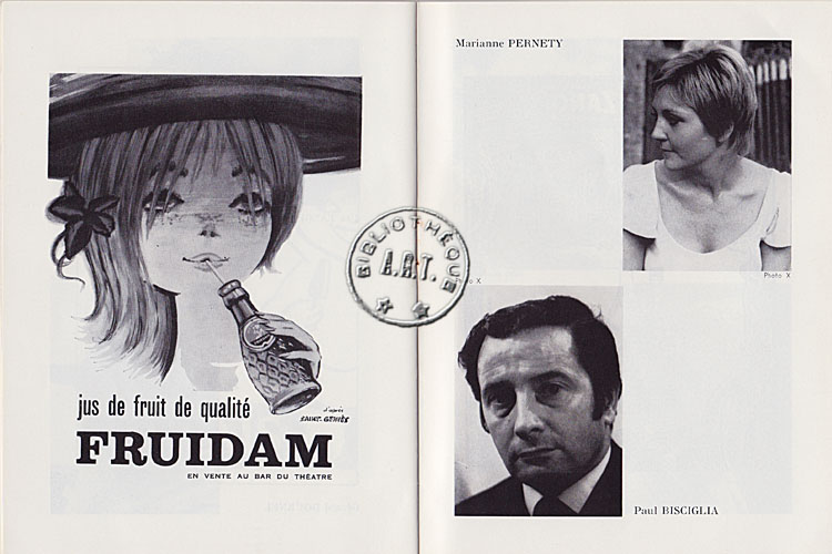 Les programmes de TThéatre de l\