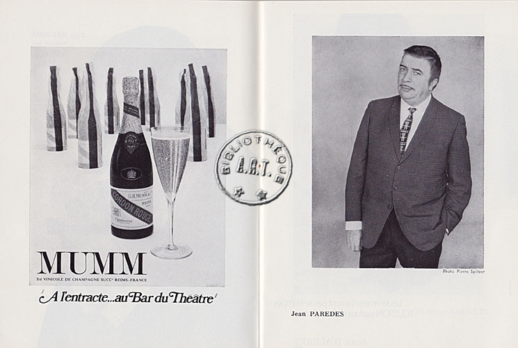Les programmes de Théatre de l\