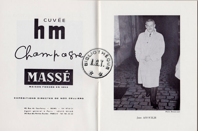 Les programmes de Théatre de l\