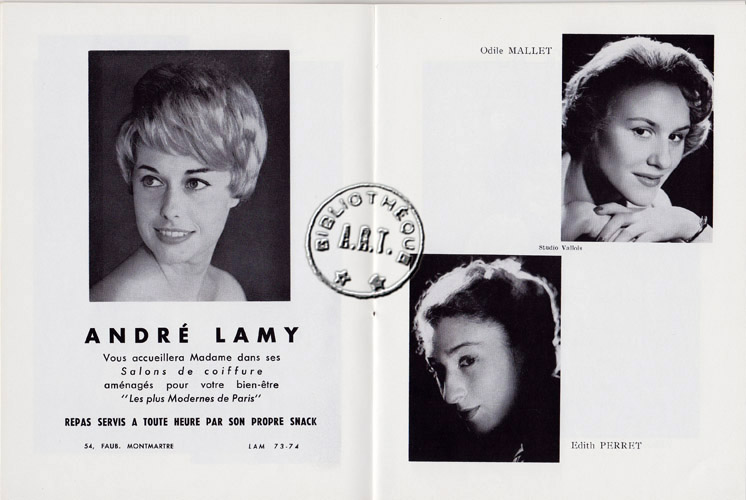 Les programmes de Théatre de l\