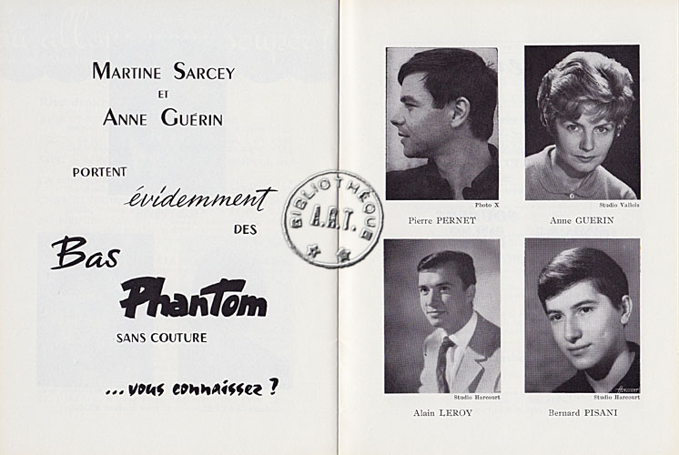 Les programmes de Théatre de l\