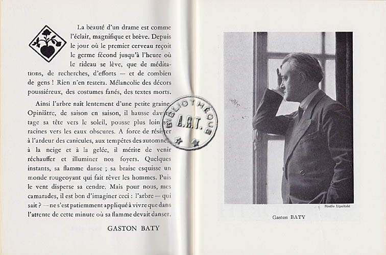Les programmes de Théatre de l\