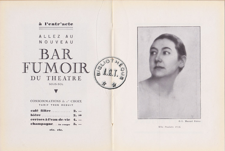Les programmes de Théatre de l\