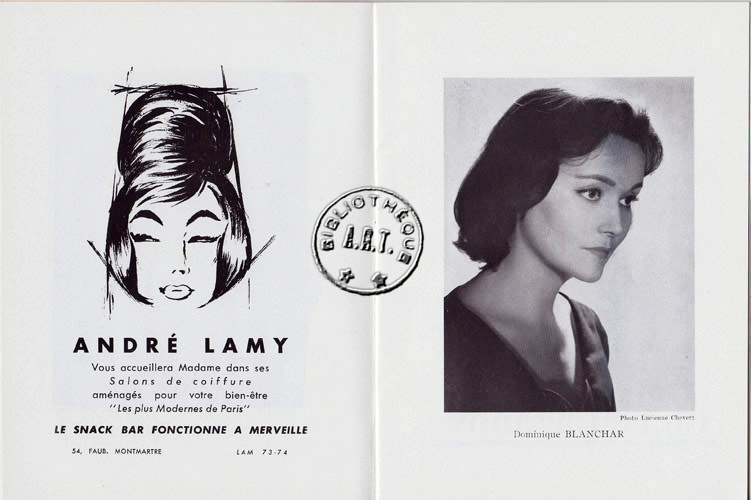 Les programmes de Théatre de l\
