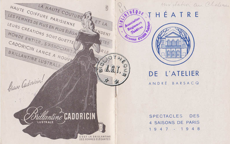 Les programmes de Théatre de l\