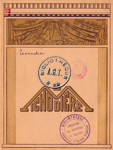 Les programmes de Théatre de l\