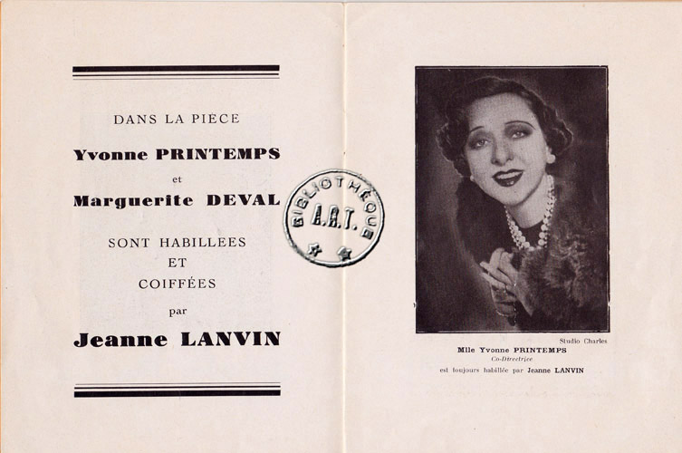 Les programmes de Théatre de l\
