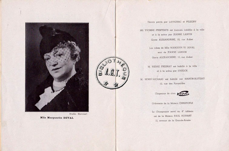 Les programmes de Théatre de l\