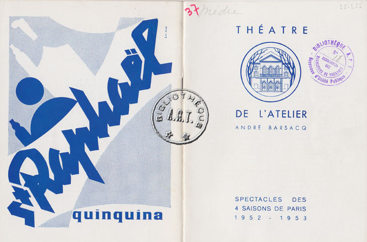 Les programmes de Théatre de l\