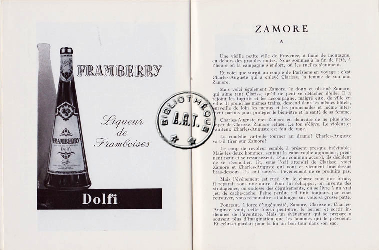Les programmes de Théatre de l\
