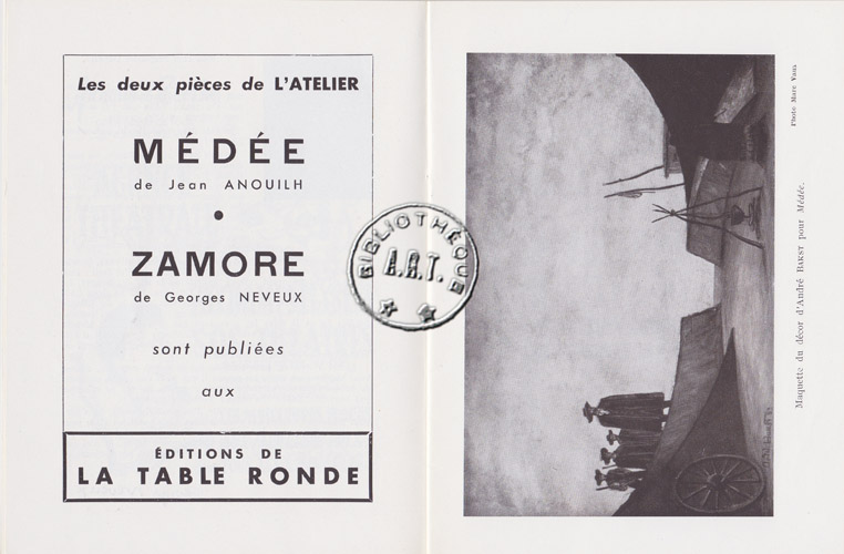 Les programmes de Théatre de l\