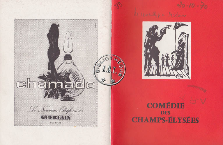 Les programmes de Théatre de l\