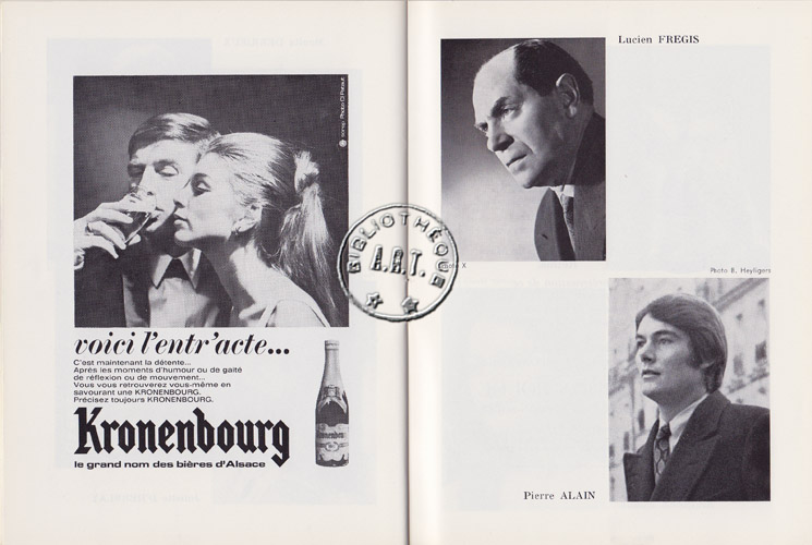 Les programmes de Théatre de l\