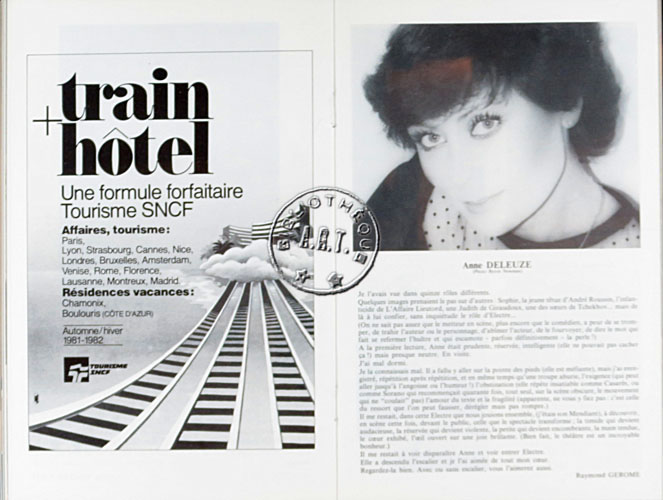 Les programmes de Théatre de l\