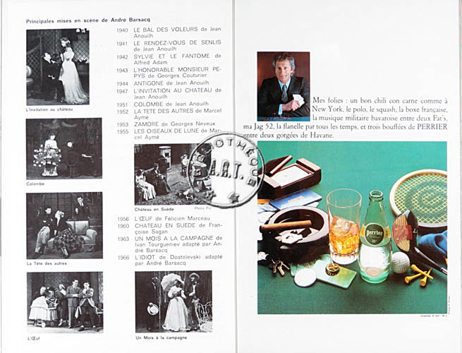 Les programmes de Théatre de l\