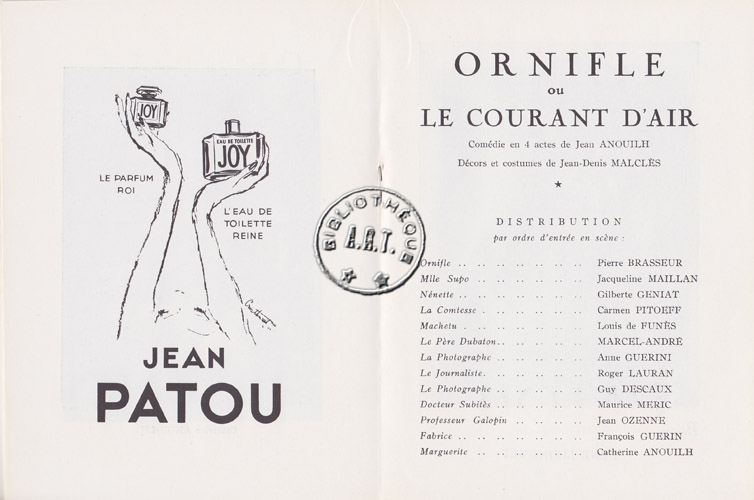 Les programmes de Théatre de l\
