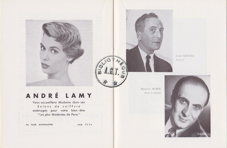 Les programmes de Théatre de l\
