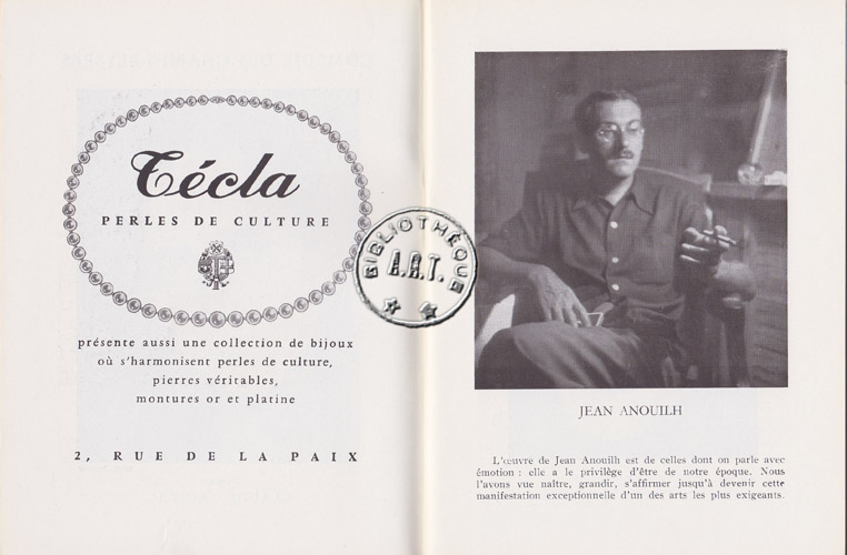 Les programmes de Théatre de l\