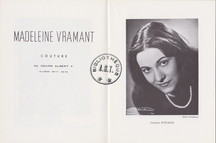 Les programmes de Théatre de l\