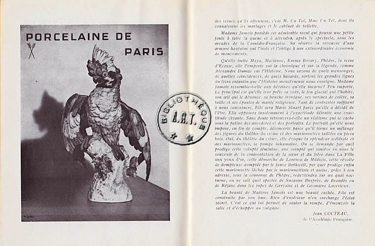 Les programmes de Théatre de l\