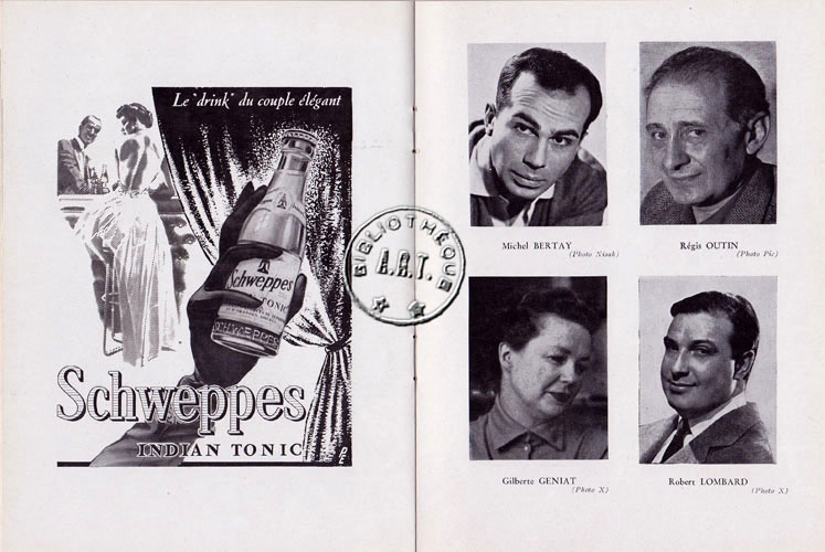 Les programmes de Théatre de l\