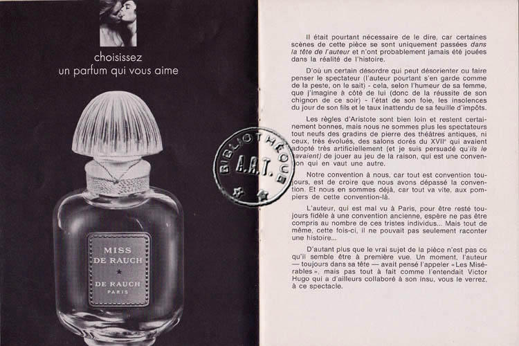 Les programmes de Théatre de l\