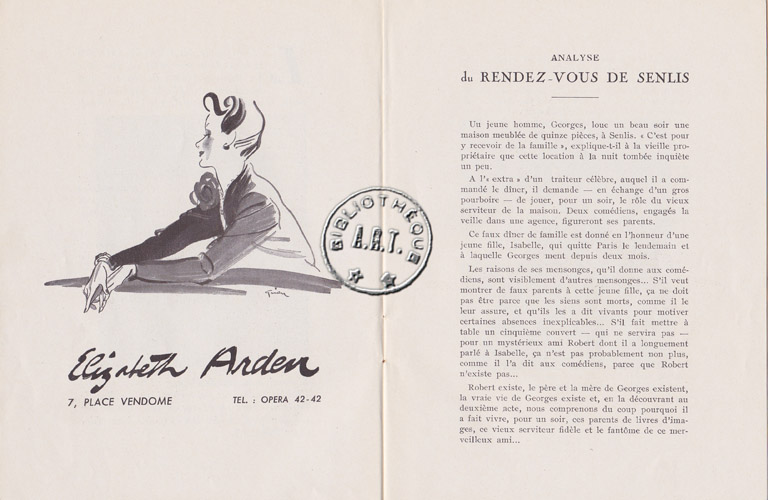 Les programmes de Théatre de l\
