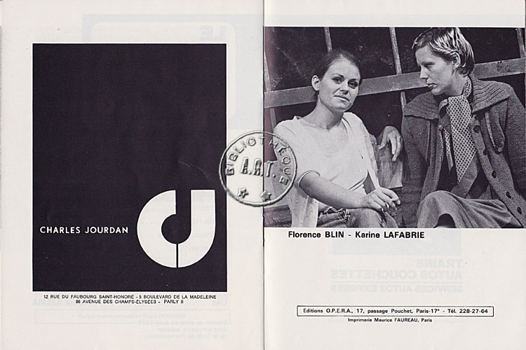 Les programmes de Théatre de l\