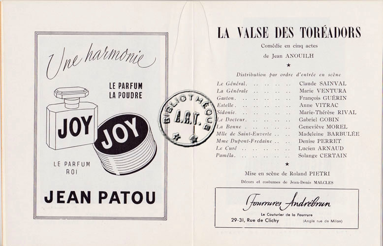 Les programmes de Théatre de l\
