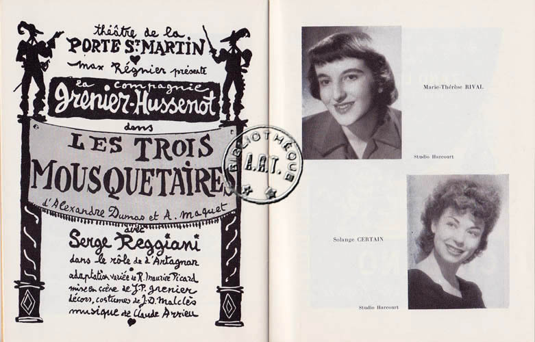Les programmes de Théatre de l\