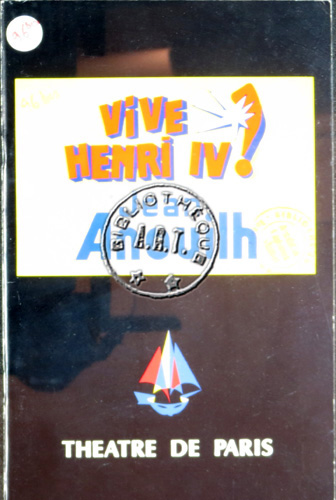 Les programmes de Théatre de l\