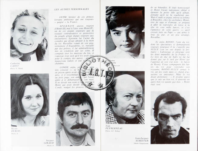 Les programmes de Théatre de l\