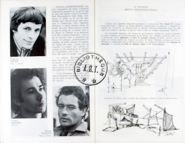 Les programmes de Théatre de l\
