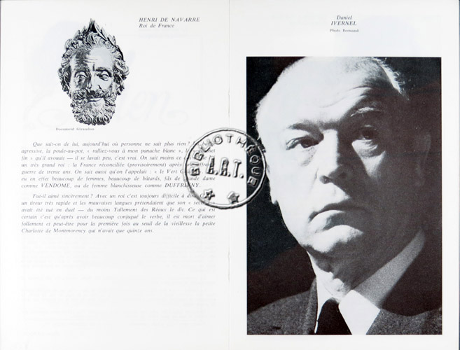Les programmes de Théatre de l\