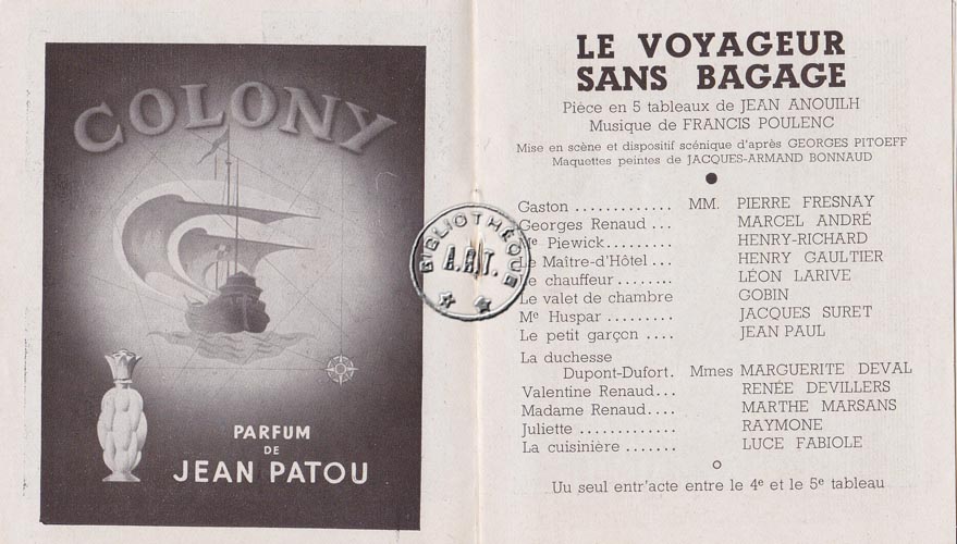 Les programmes de Théatre de l\