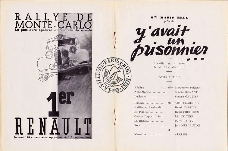 Les programmes de Théatre de l\