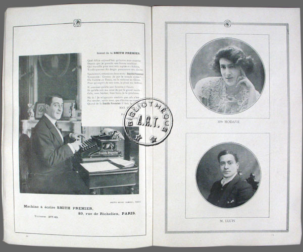 Les programmes de Théatre de l\