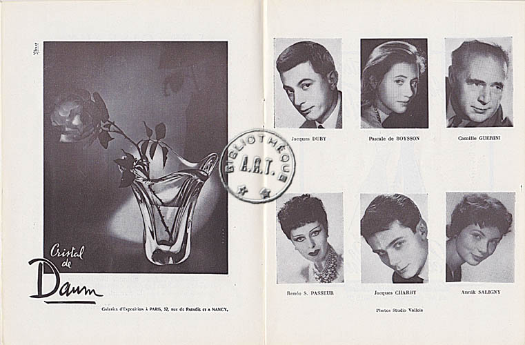 Les programmes de Théatre de l\