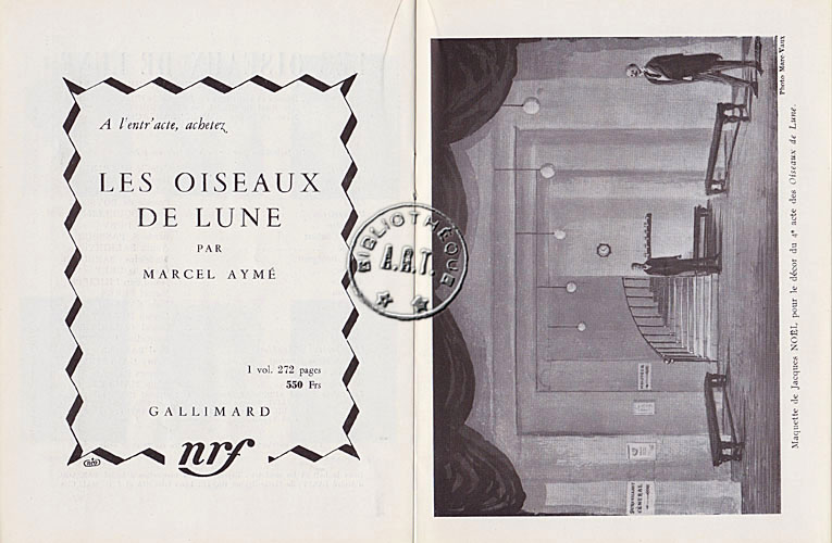Les programmes de Théatre de l\