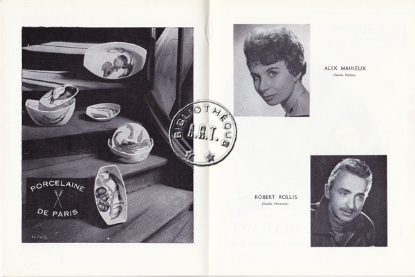 Les programmes de Théatre de l\