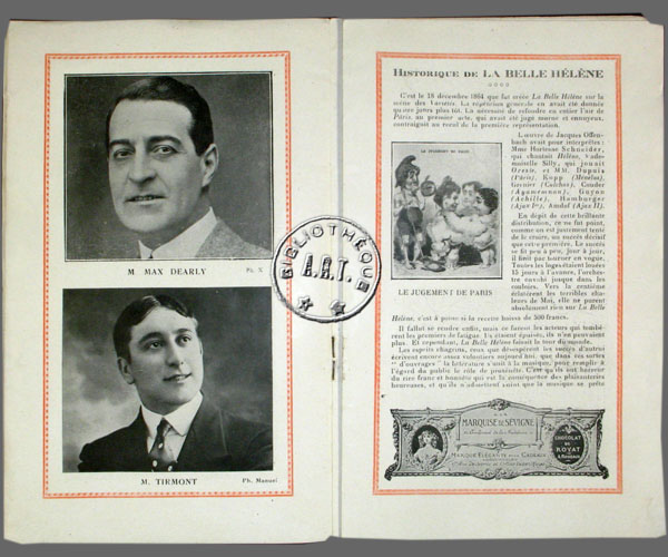 Les programmes de Théatre de l\