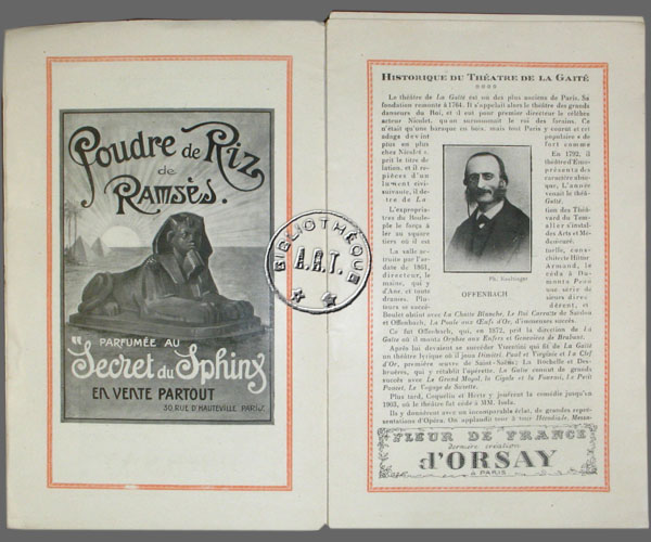 Les programmes de Théatre de l\