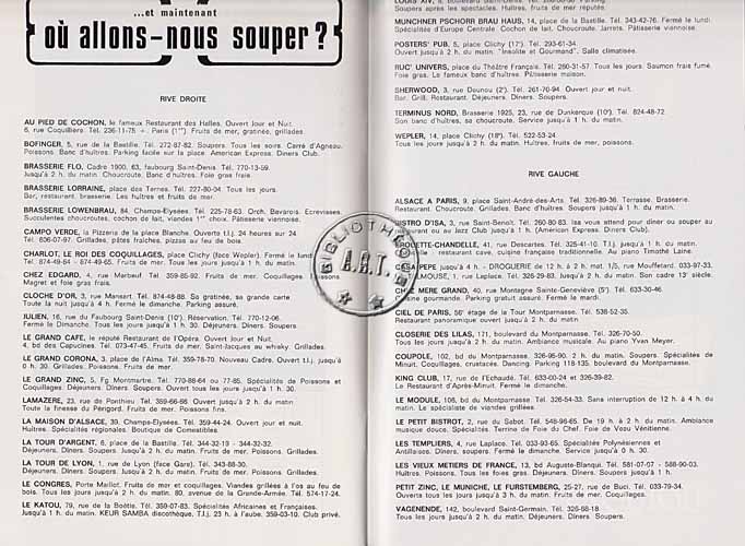 Les programmes de Théatre de l\