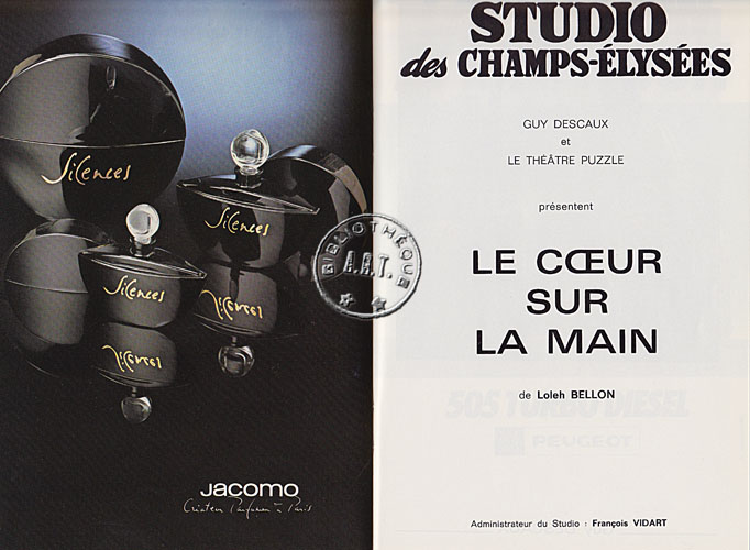 Les programmes de Théatre de l\