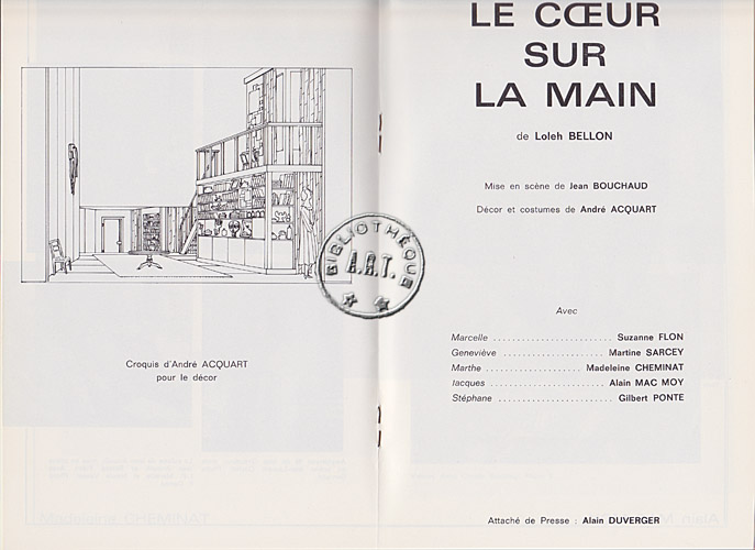 Les programmes de Théatre de l\