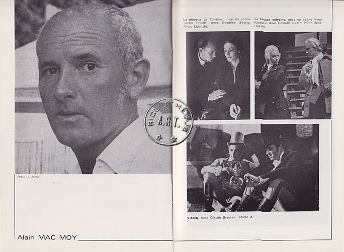 Les programmes de Théatre de l\
