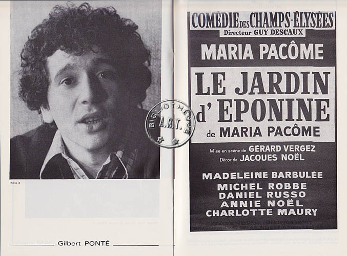 Les programmes de Théatre de l\